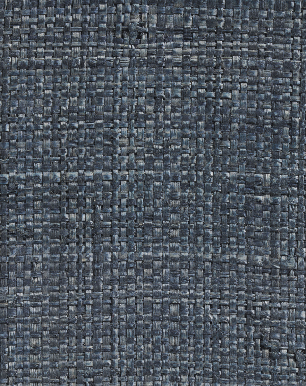 Navy Raffia Face